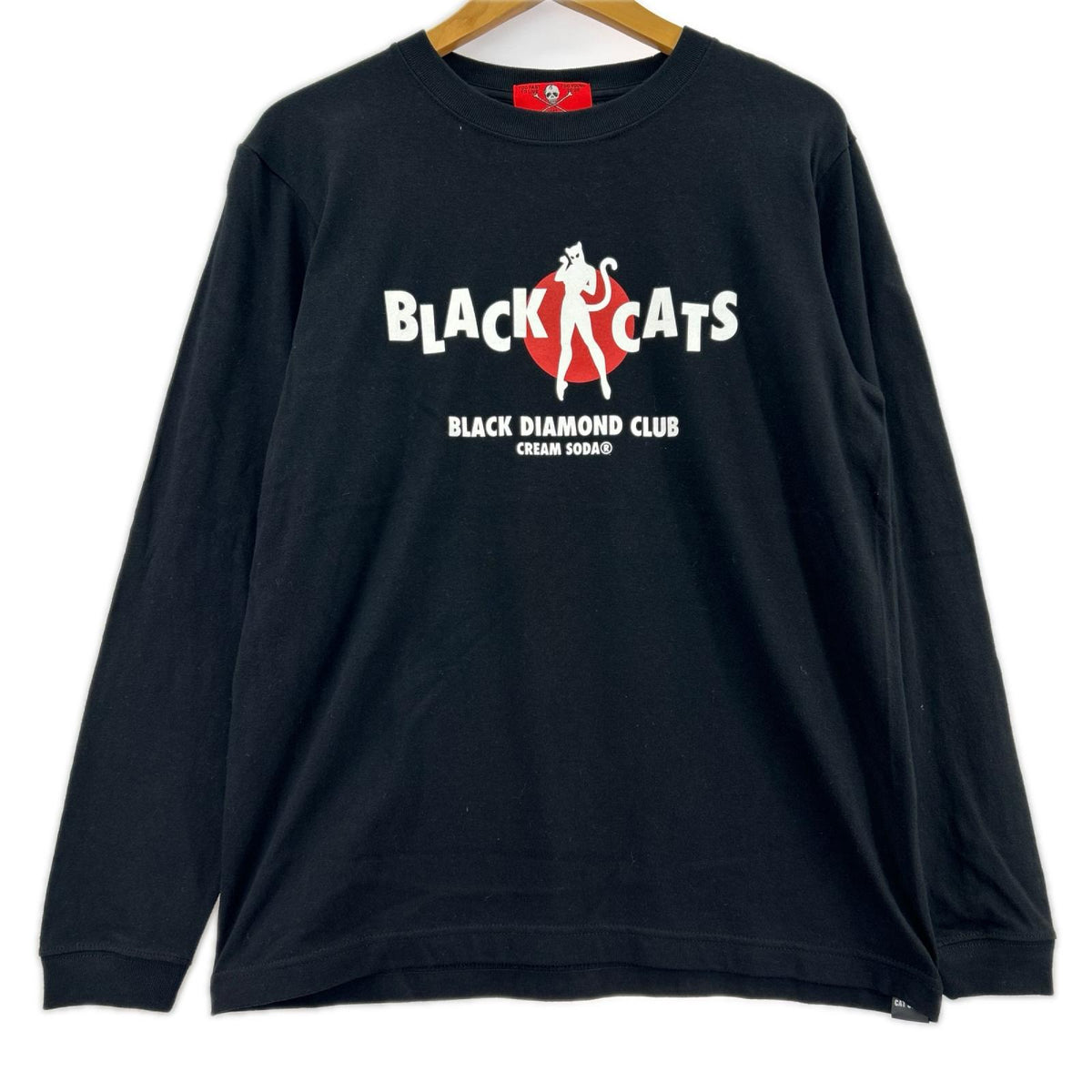 半袖Ｔシャツ S BLACK CATS S ブラック
