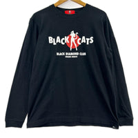 半袖Ｔシャツ S BLACK CATS S ブラック
