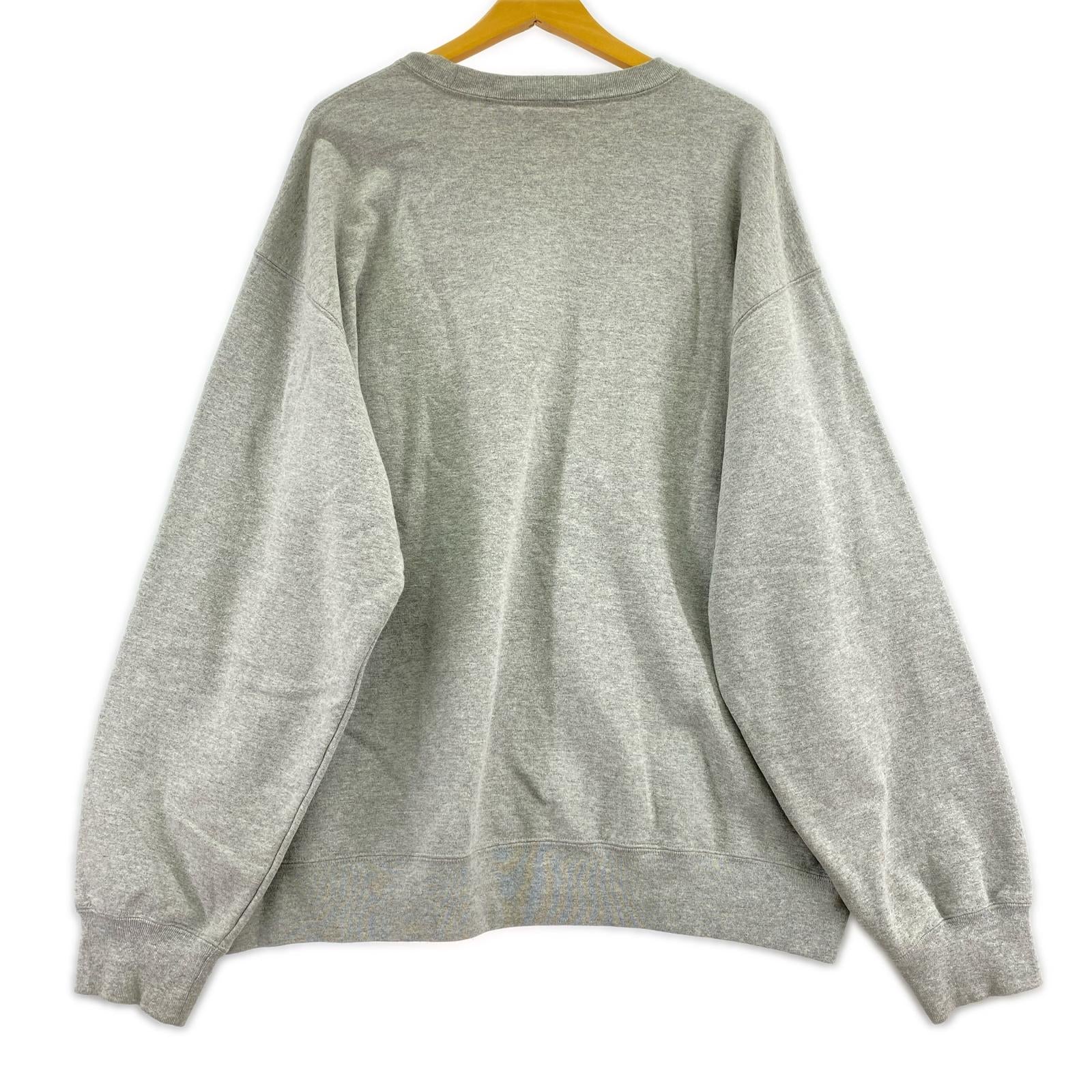 スウェット Supreme Stacked Crewneck Sweat Shirt グレー (XL) グレー