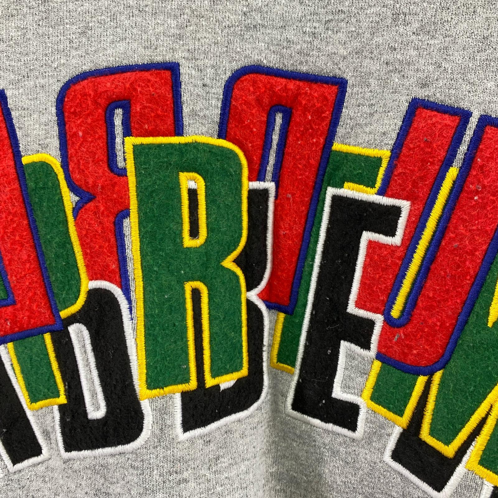 スウェット Supreme Stacked Crewneck Sweat Shirt グレー (XL) グレー