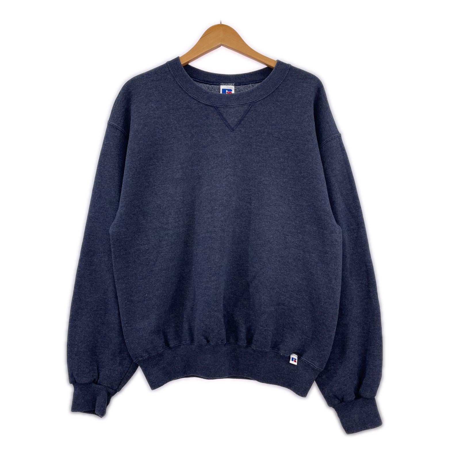 スウェット 90s メキシコタグ (M) 紺 M グレー