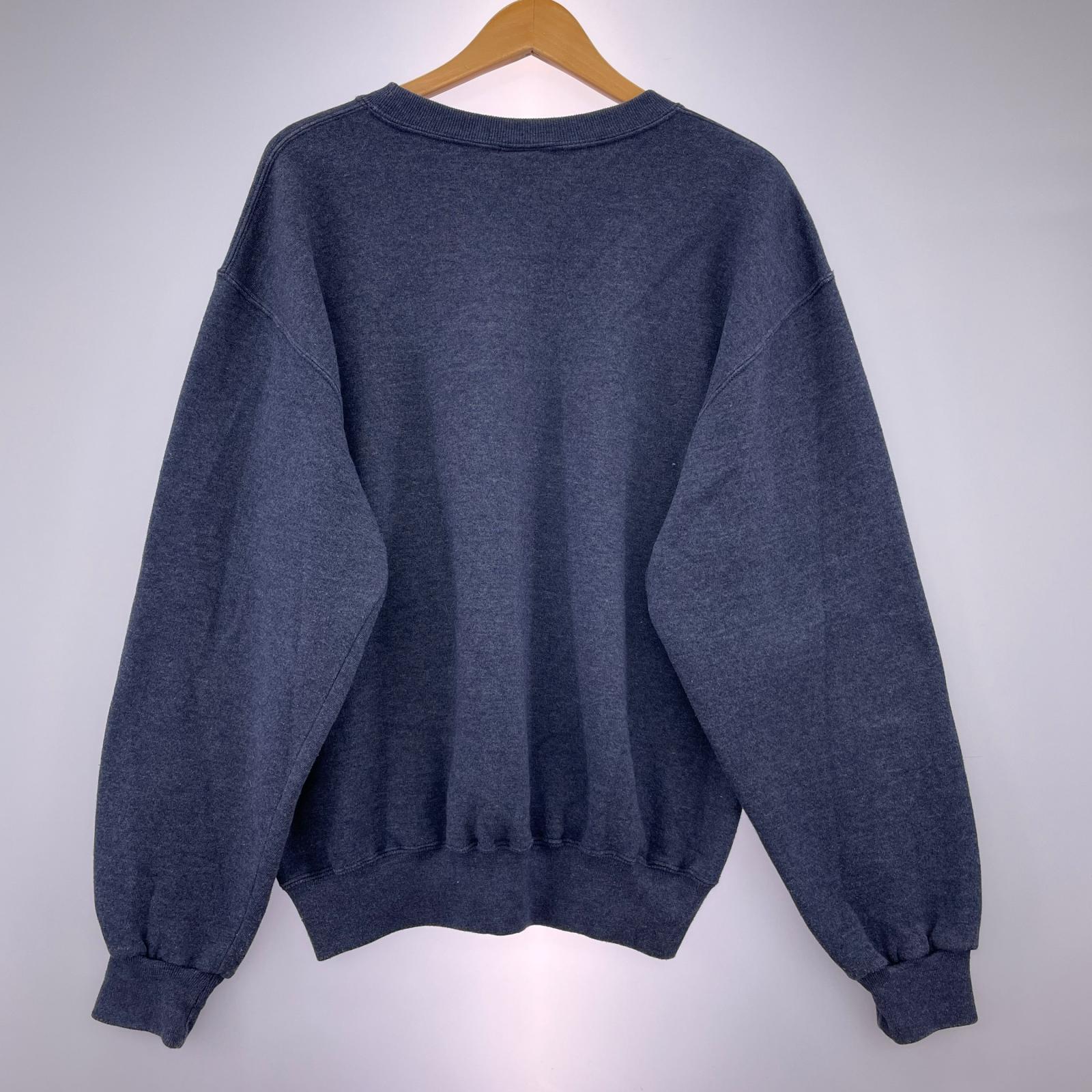 スウェット 90s メキシコタグ (M) 紺 M グレー