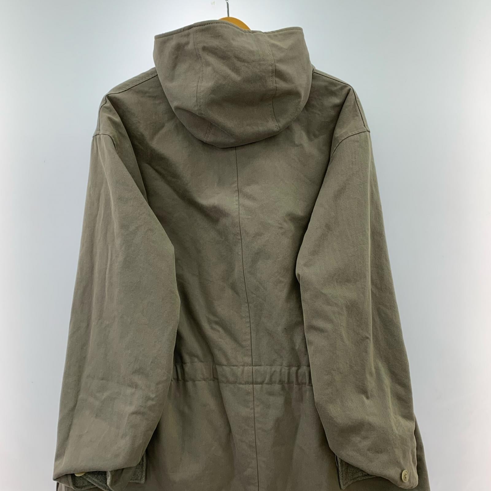 ジャケット ULTERIOR リバーシブル ウールカシミヤ×コットン ロングコート 4 ULCT10-EC68M-BB