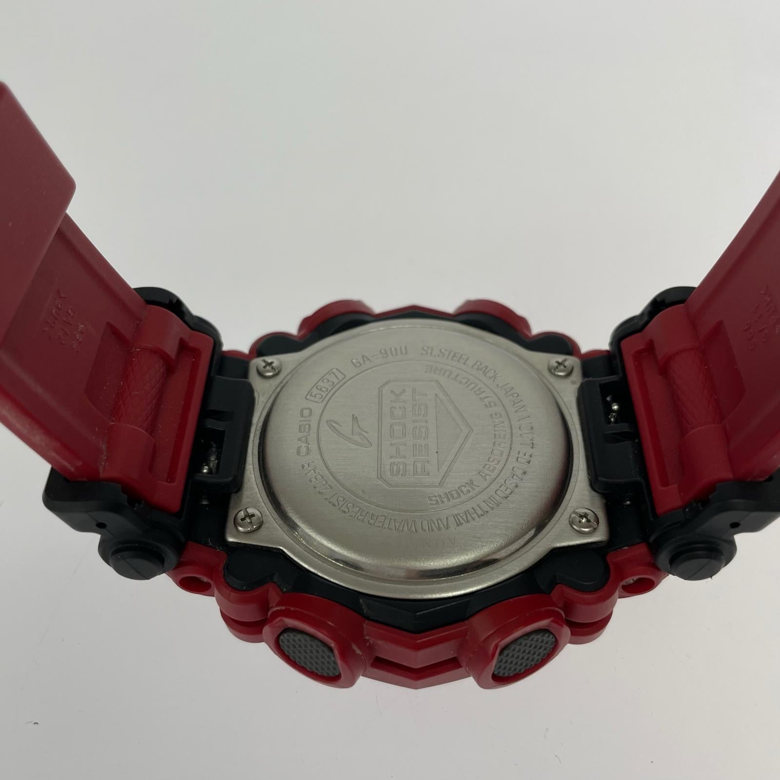 腕時計 GA-900 レッド