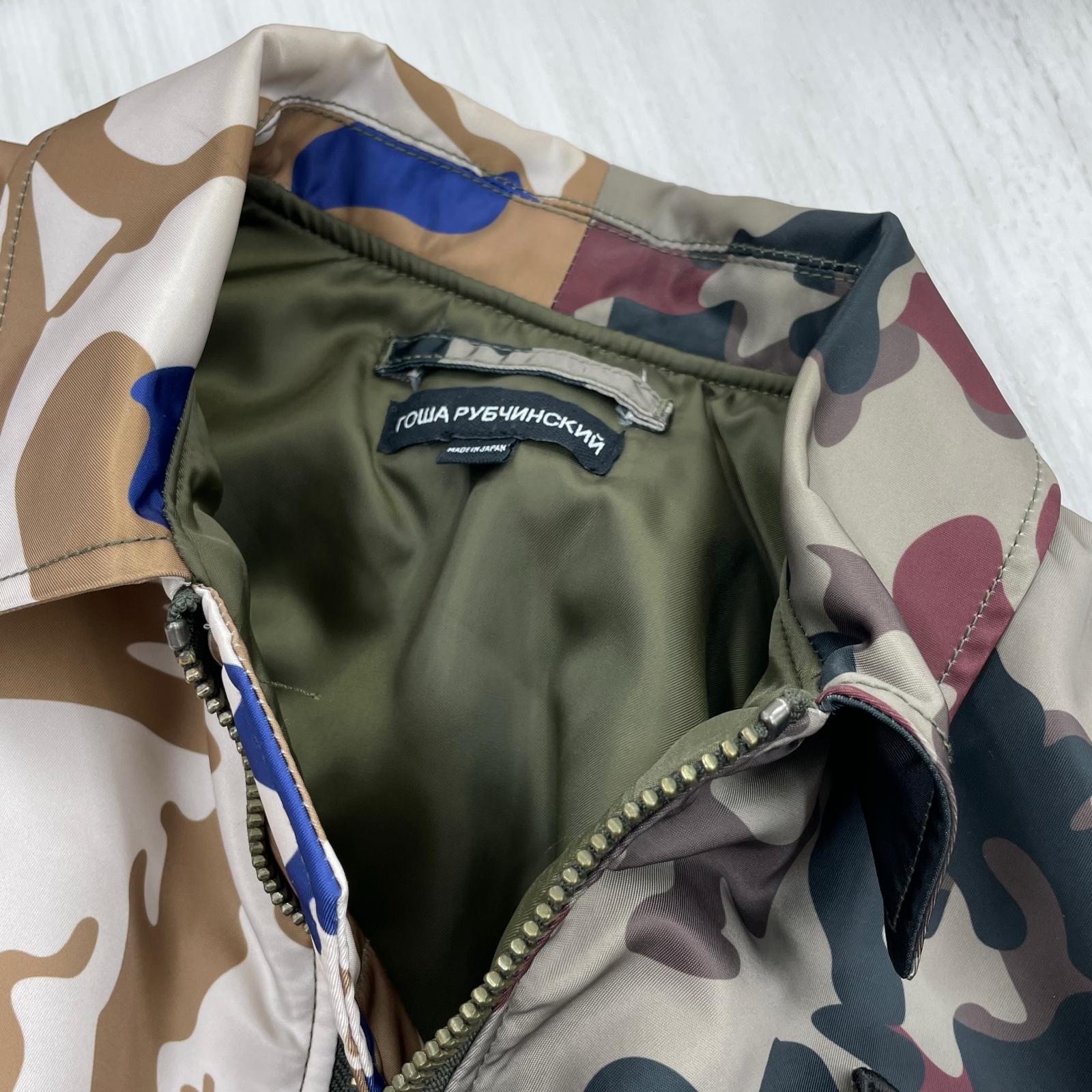 ジャケット 18AW クレイジーカモ MA-1 M マルチカラー