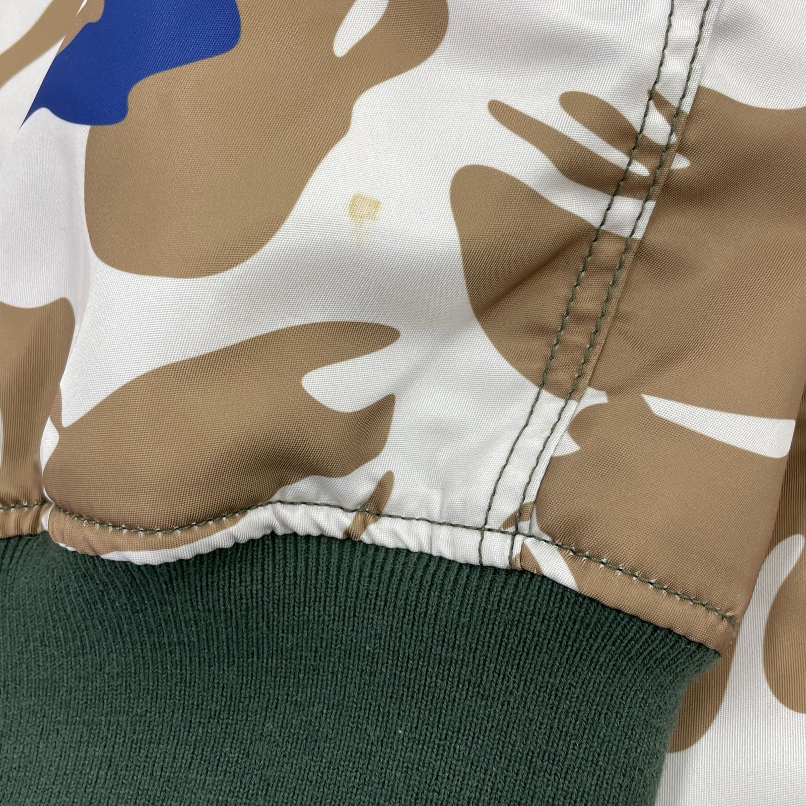 ジャケット 18AW クレイジーカモ MA-1 M マルチカラー
