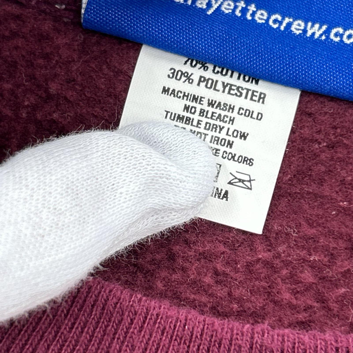 スウェット SAMPLES 赤（M) M ワインレッド