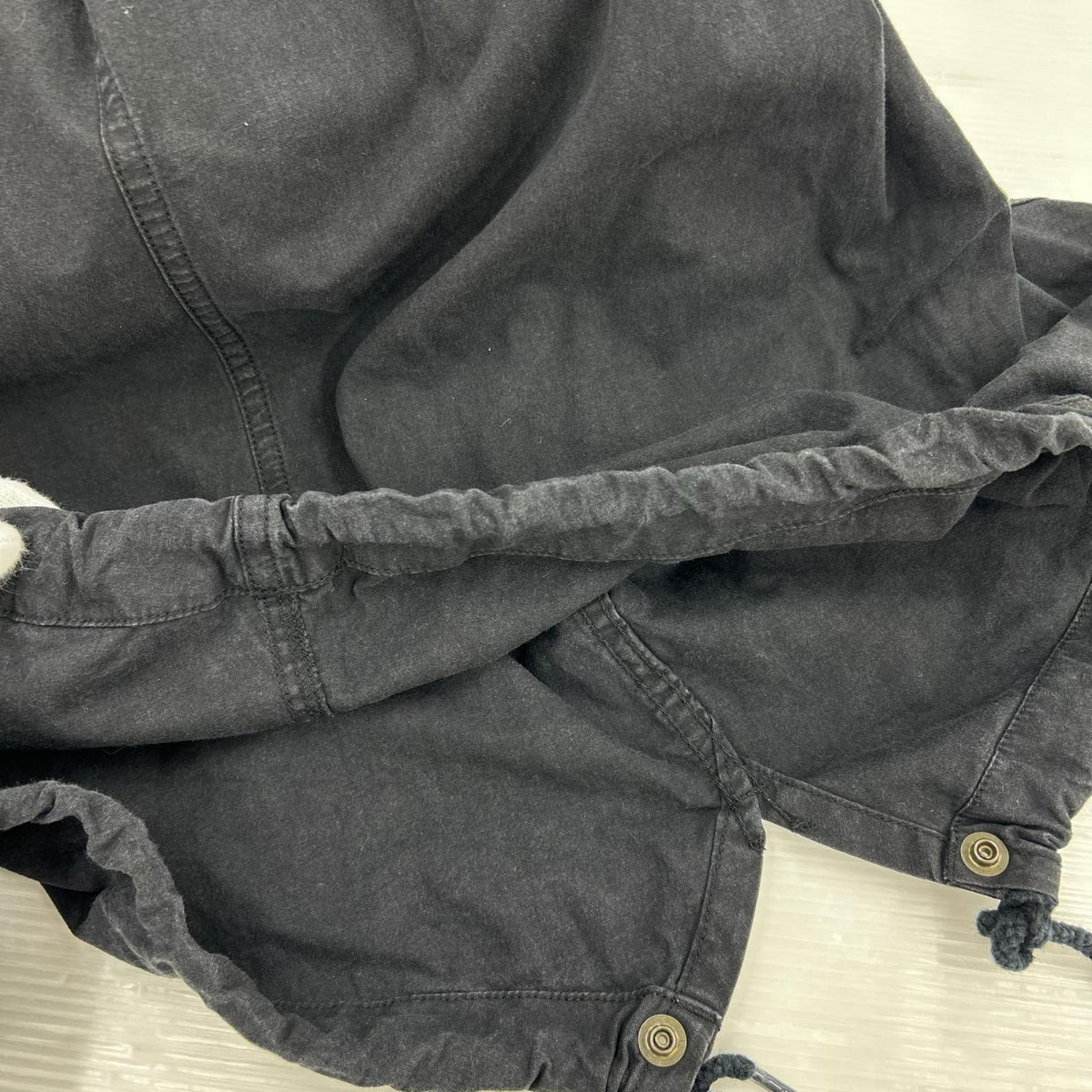 サロペット solamonat poche 黒 ブラック