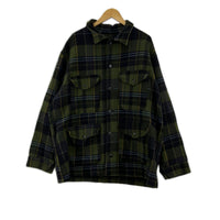 ジャケット 70s Mackinaw Wool Cruiser チェック 緑(XL)