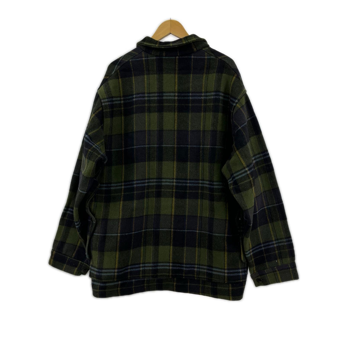 ジャケット 70s Mackinaw Wool Cruiser チェック 緑(XL)