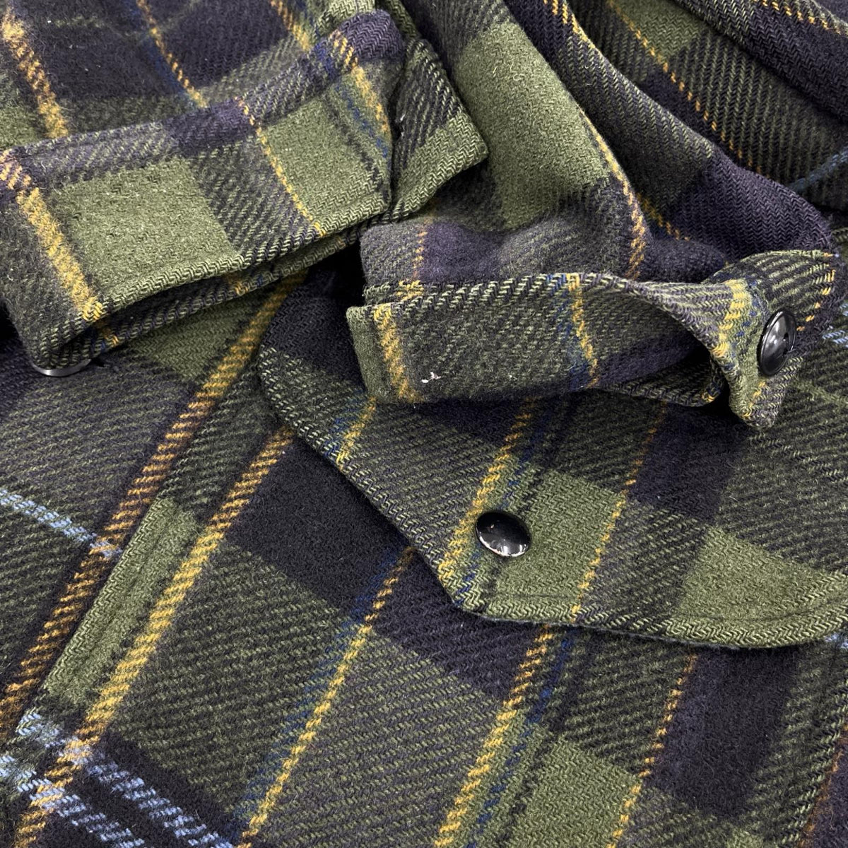 ジャケット 70s Mackinaw Wool Cruiser チェック 緑(XL)