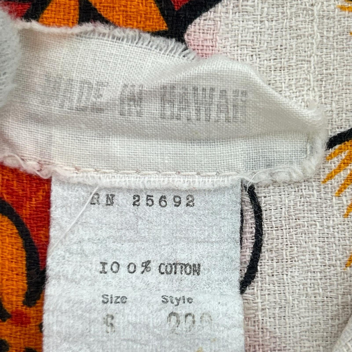 半袖シャツ 70s/ROYAL HAWAIIAN/ｱﾛﾊｼｬﾂ/ORN/S S