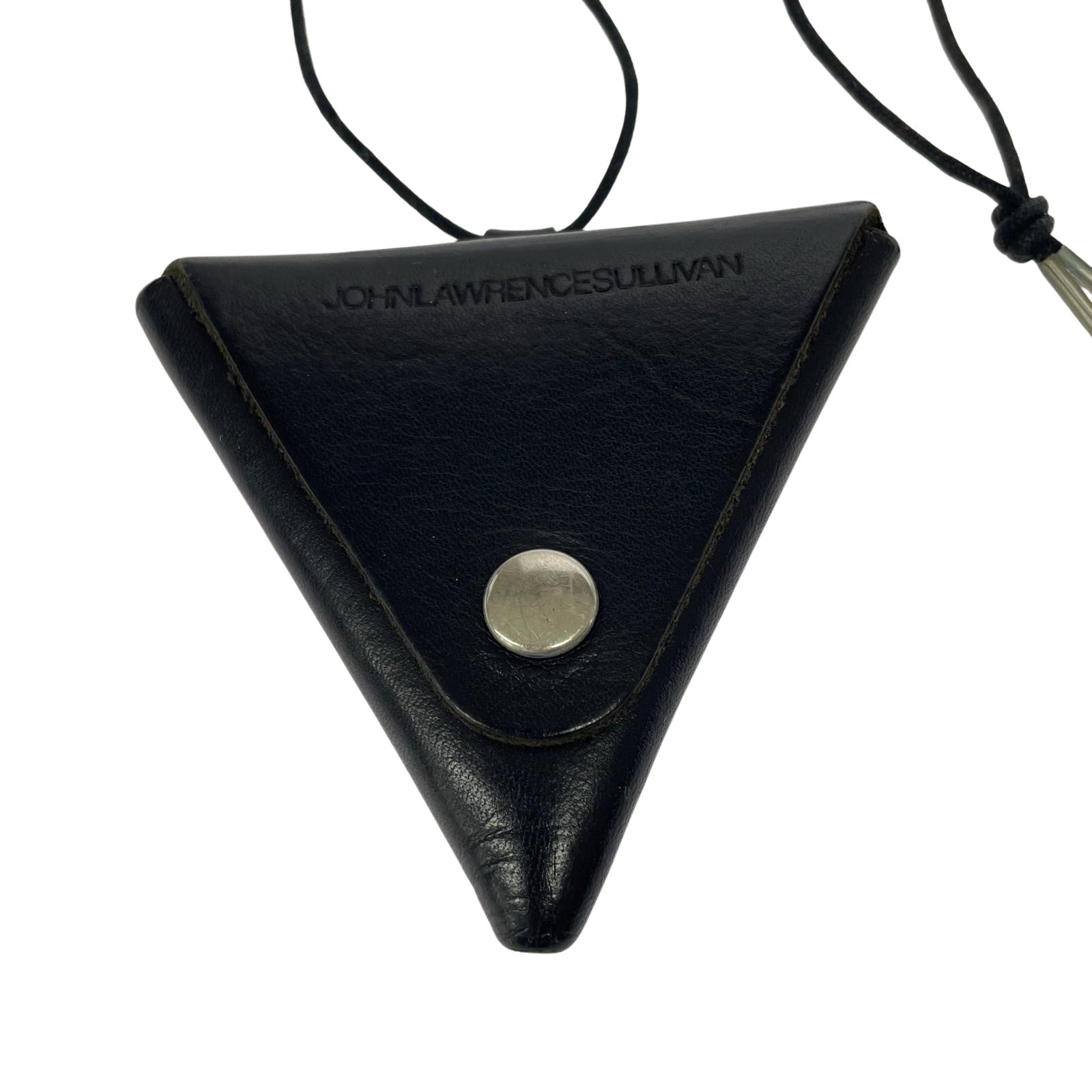 コンパクトウォレット Triangle Coin Case ブラック
