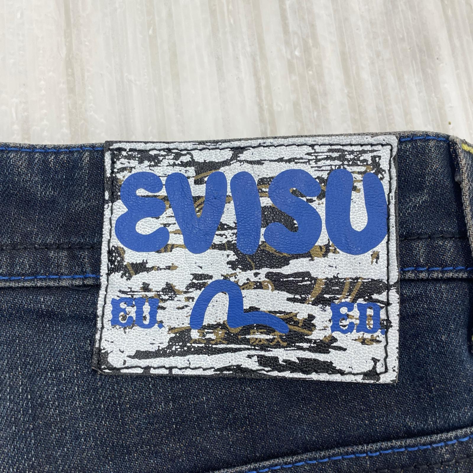 デニムパンツ ユーロEVISU 大黒　デニム 34