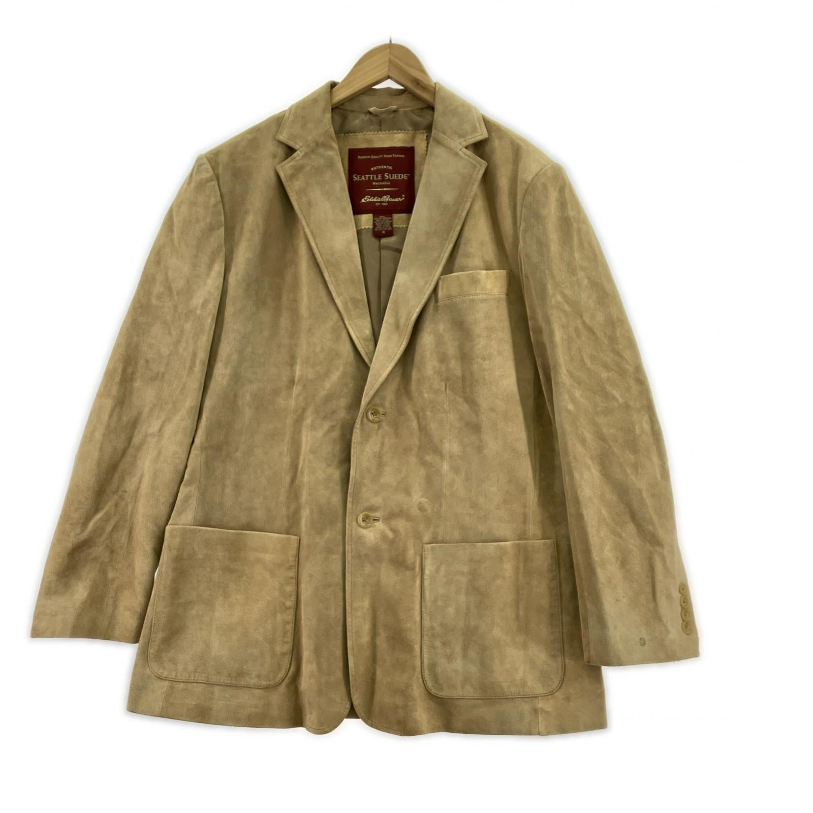 テーラードジャケット Seattle Suede M BGE M ベージュ