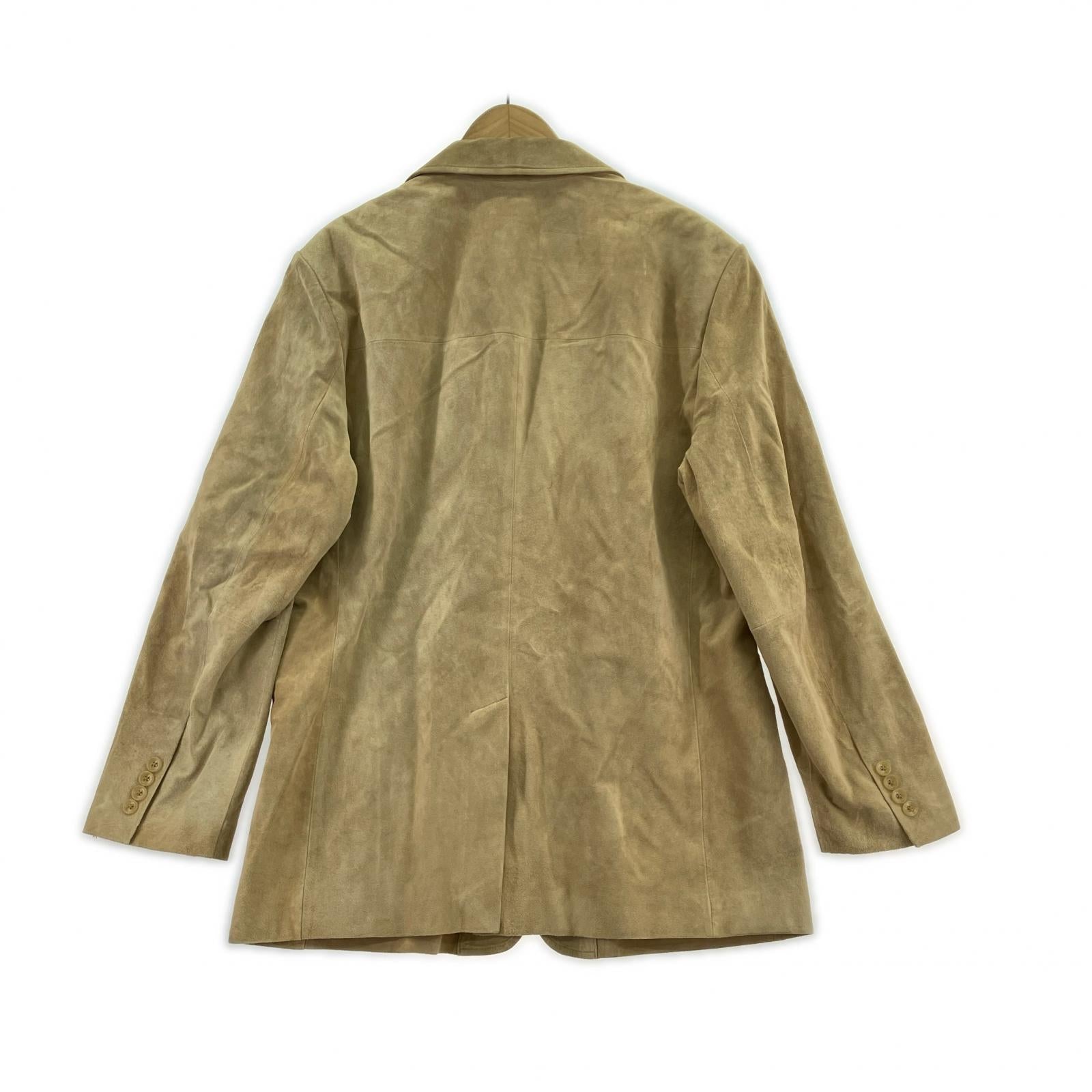 テーラードジャケット Seattle Suede M BGE M ベージュ