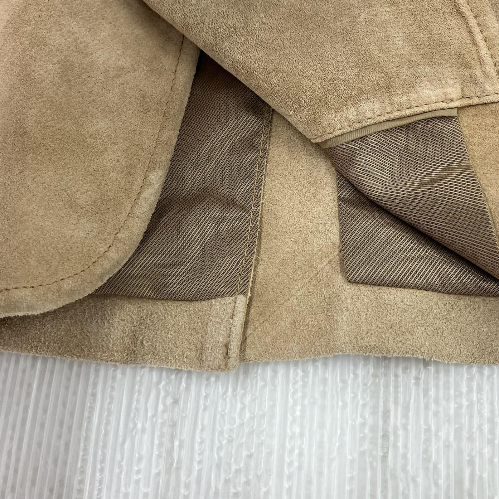 テーラードジャケット Seattle Suede M BGE M ベージュ