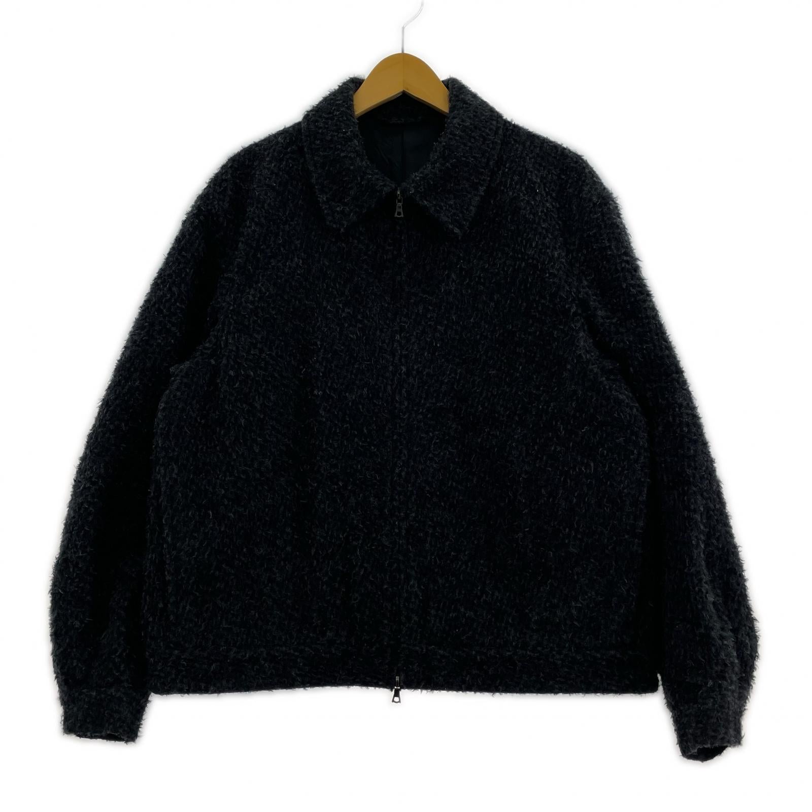 ジャケット Brushed Wool Zip Short Jacket (2) 2 グレー