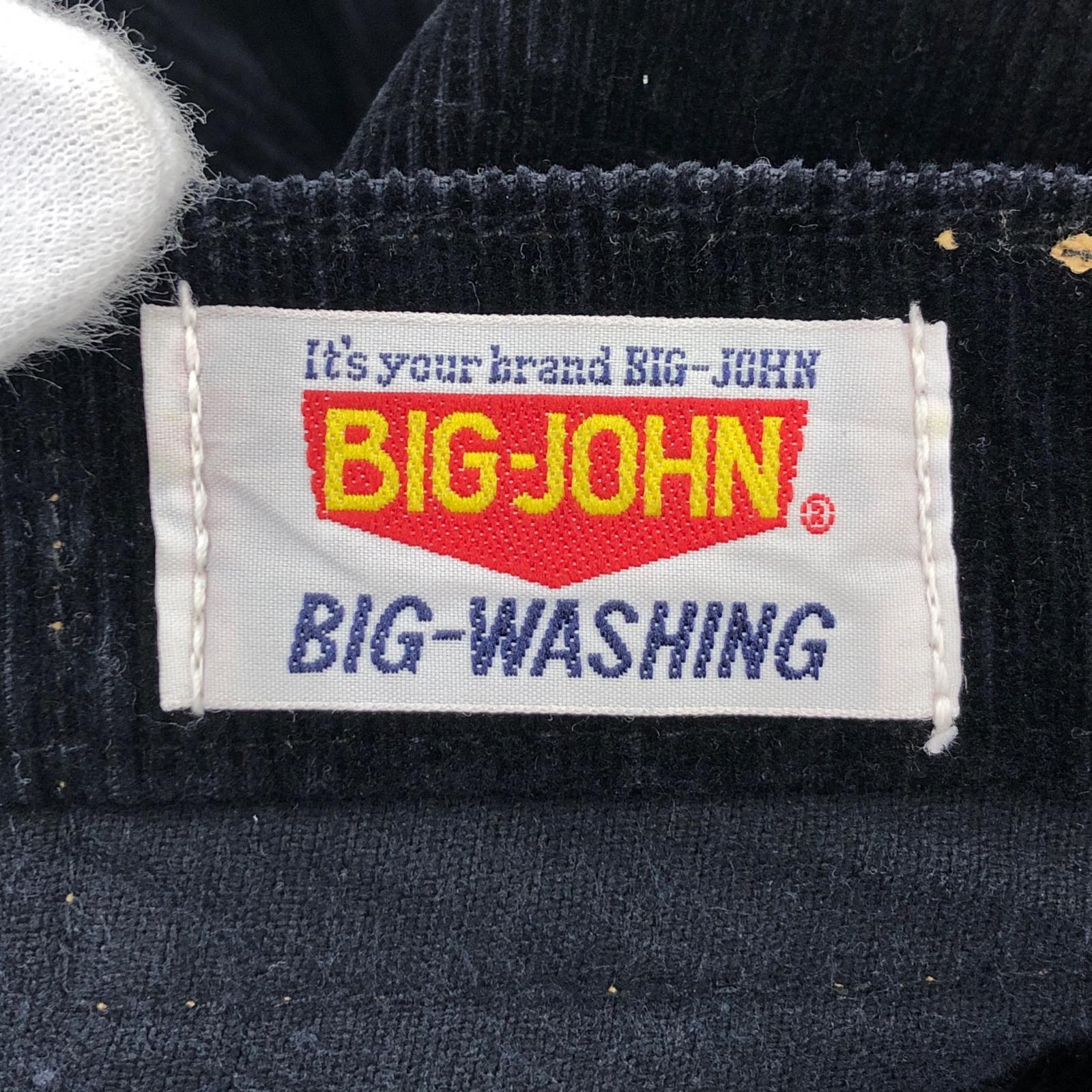 パンツ Big John コーデュロイ ベルボトム 黒 ブラック