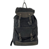 リュック・デイパック PORTER RIGBY コットンキャンバス×レザー バックパック ブラック ブラック