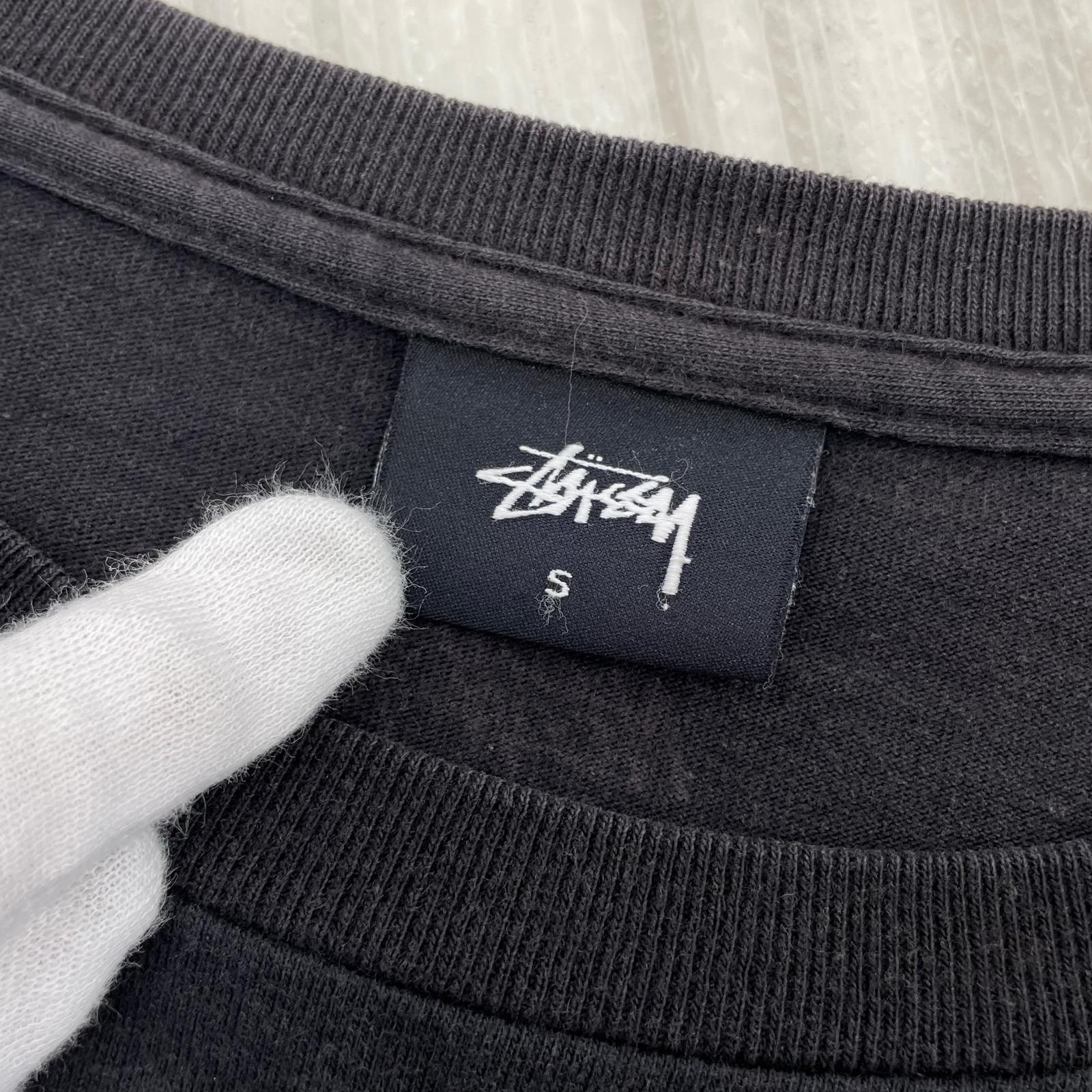 長袖Ｔシャツ STUSSY NEGUSA NAGAST グラフィック ブラック（S） S ブラック