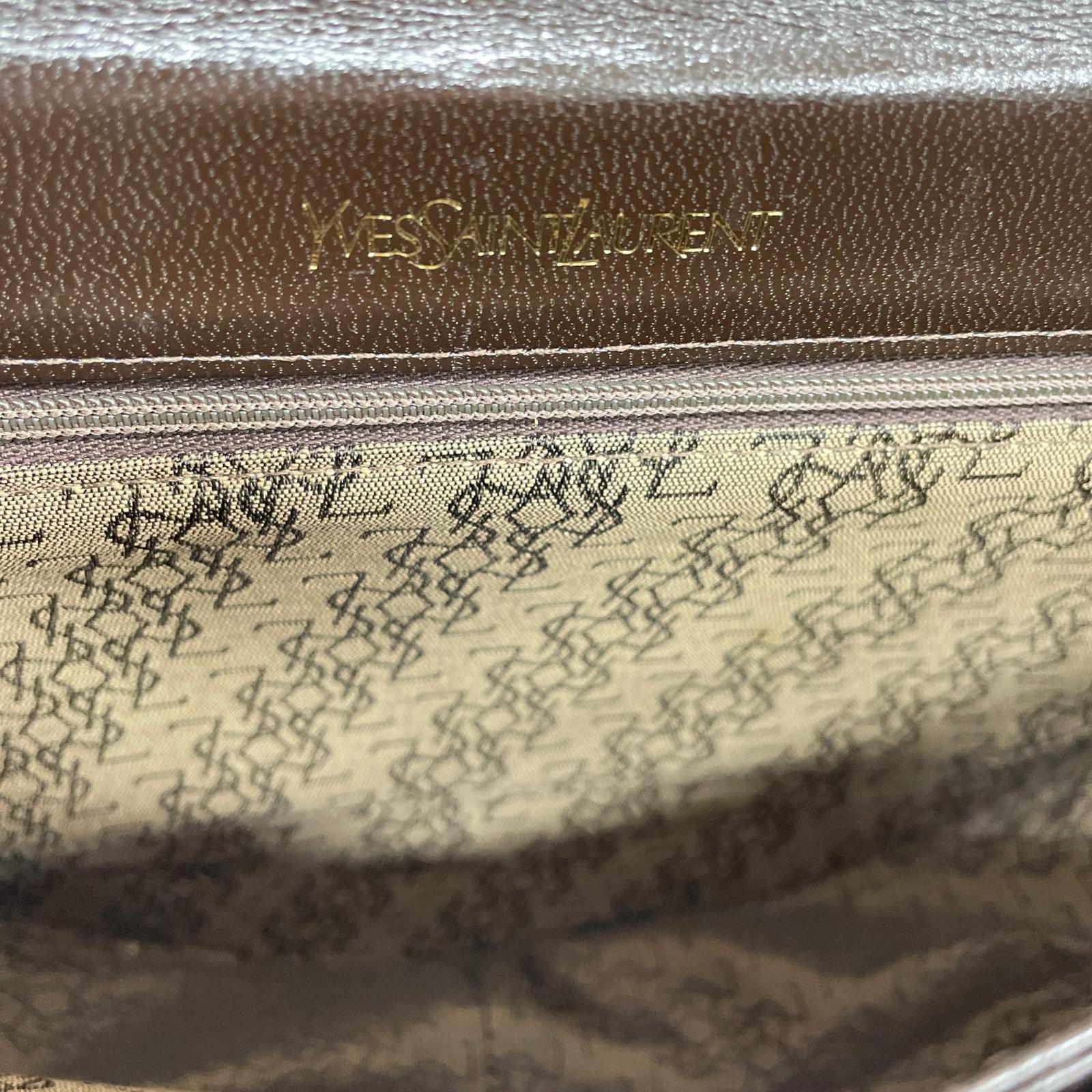 YSL　カサンドラ　リザード　ショルダーバッグ