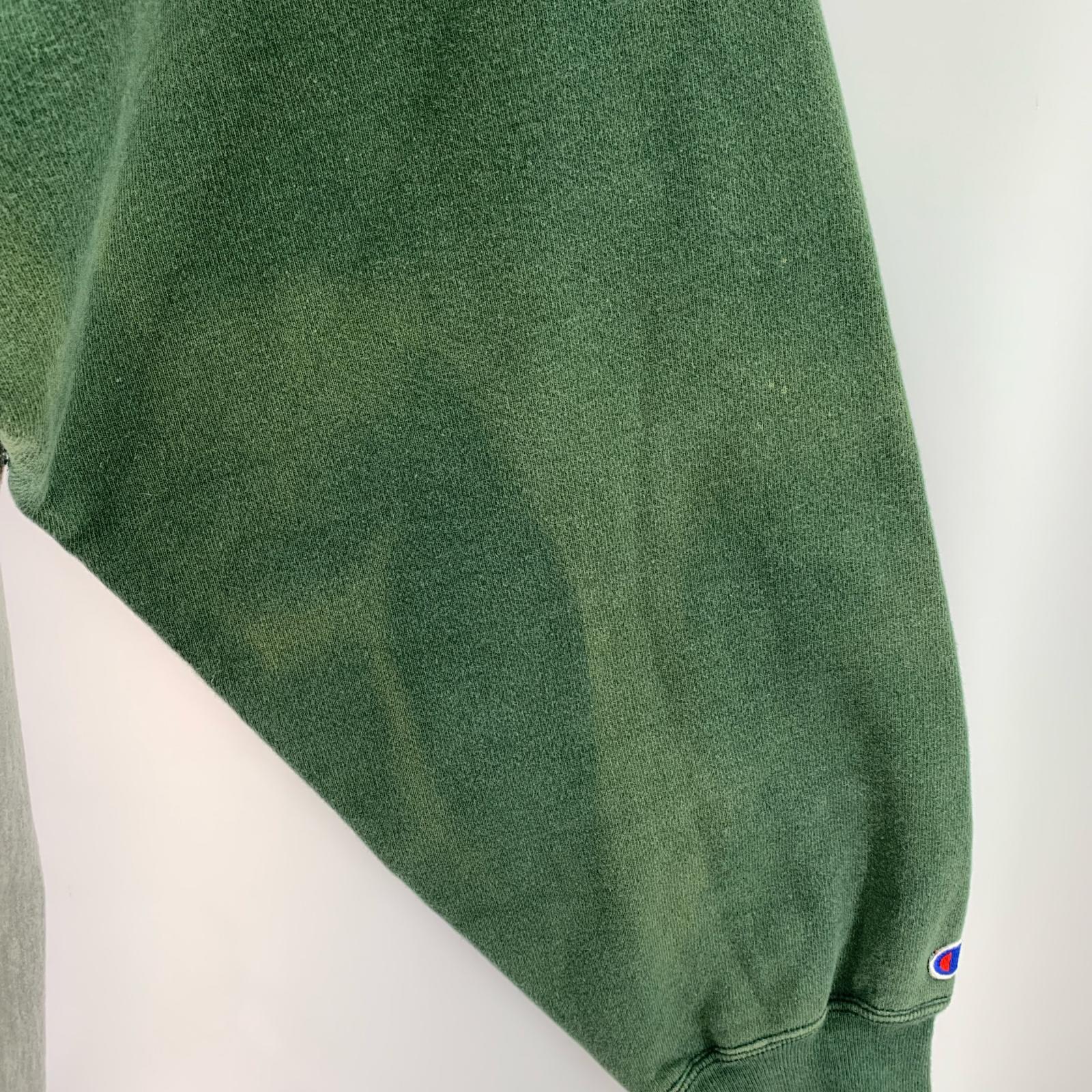 スウェット REVERSE WEAVE USA製 クレイジーパターン 刺繍タグ XXL グレー