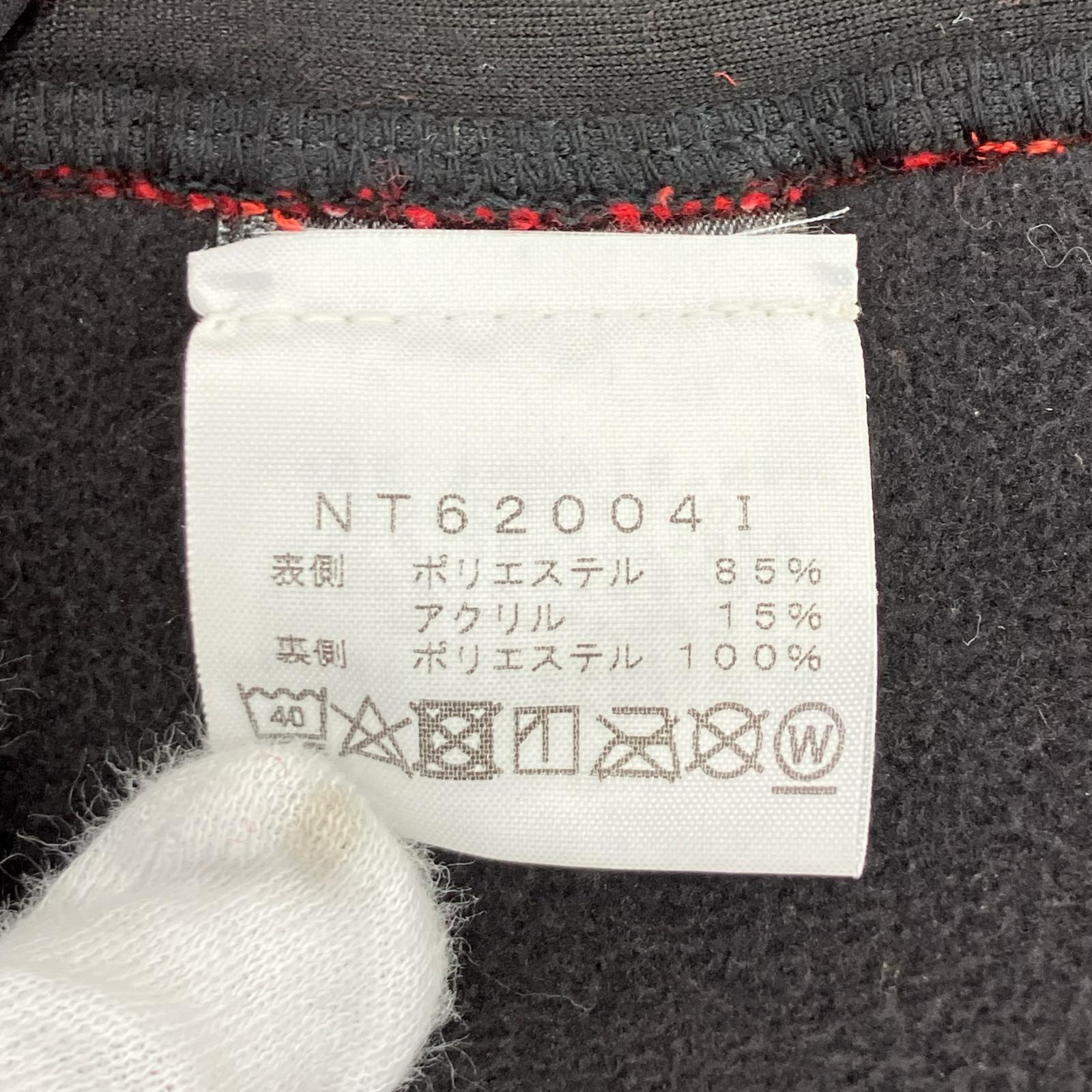 ジャケット ×THE NORTH FACE フリースジャケット　赤　M M