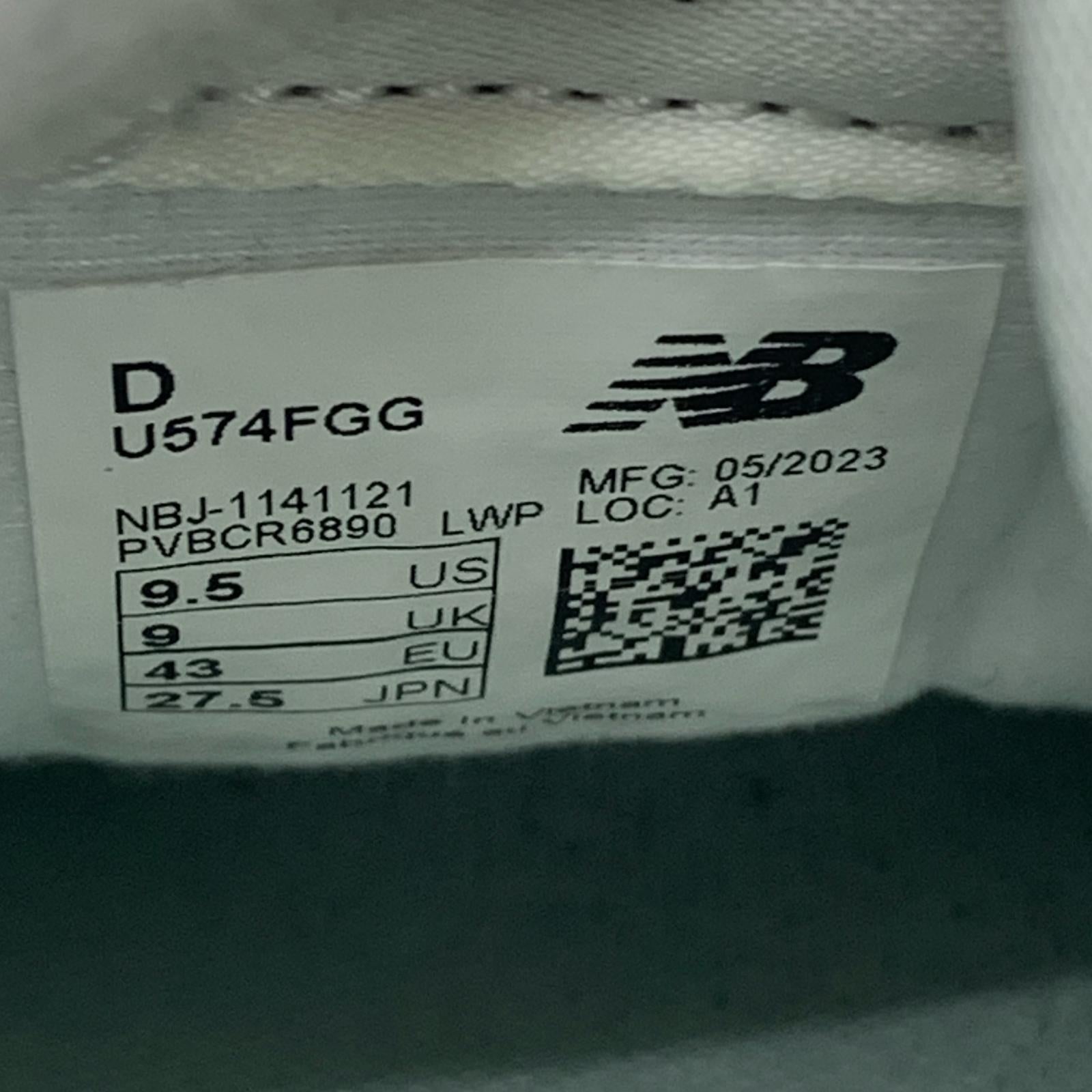 スニーカー U574FGG 27.5 27.5cm (US9 1/2 UK9 EU45)