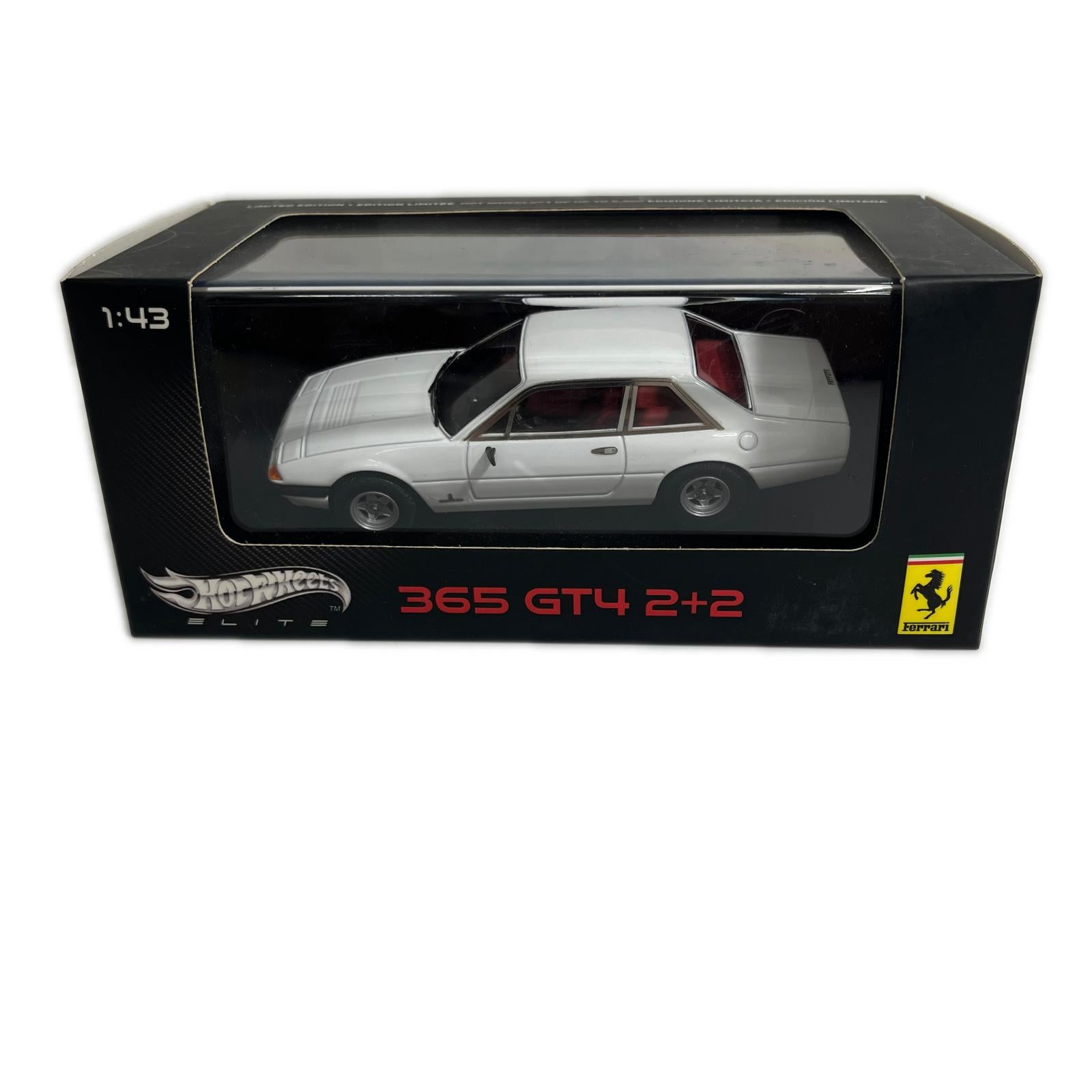 1/43 フェラーリ365 GT4 2+2 ホワイト/インテリア フェラーリ365 GT4 2+2 スケールカー