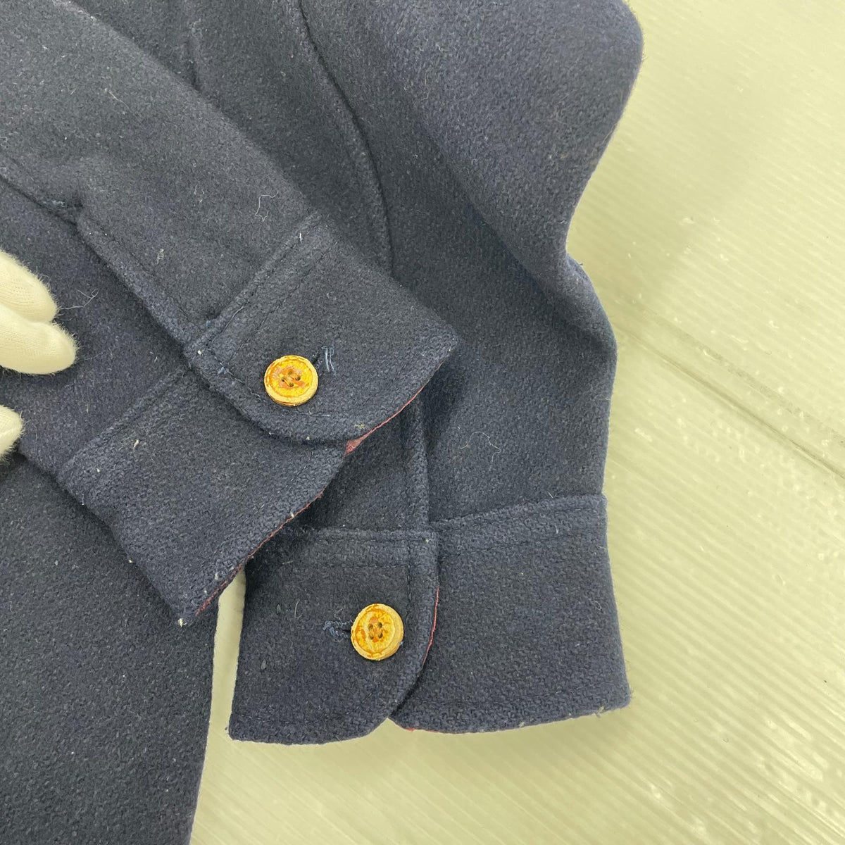 長袖シャツ 70s Lee ｳｰﾙｼｬﾂ NVY ネイビー