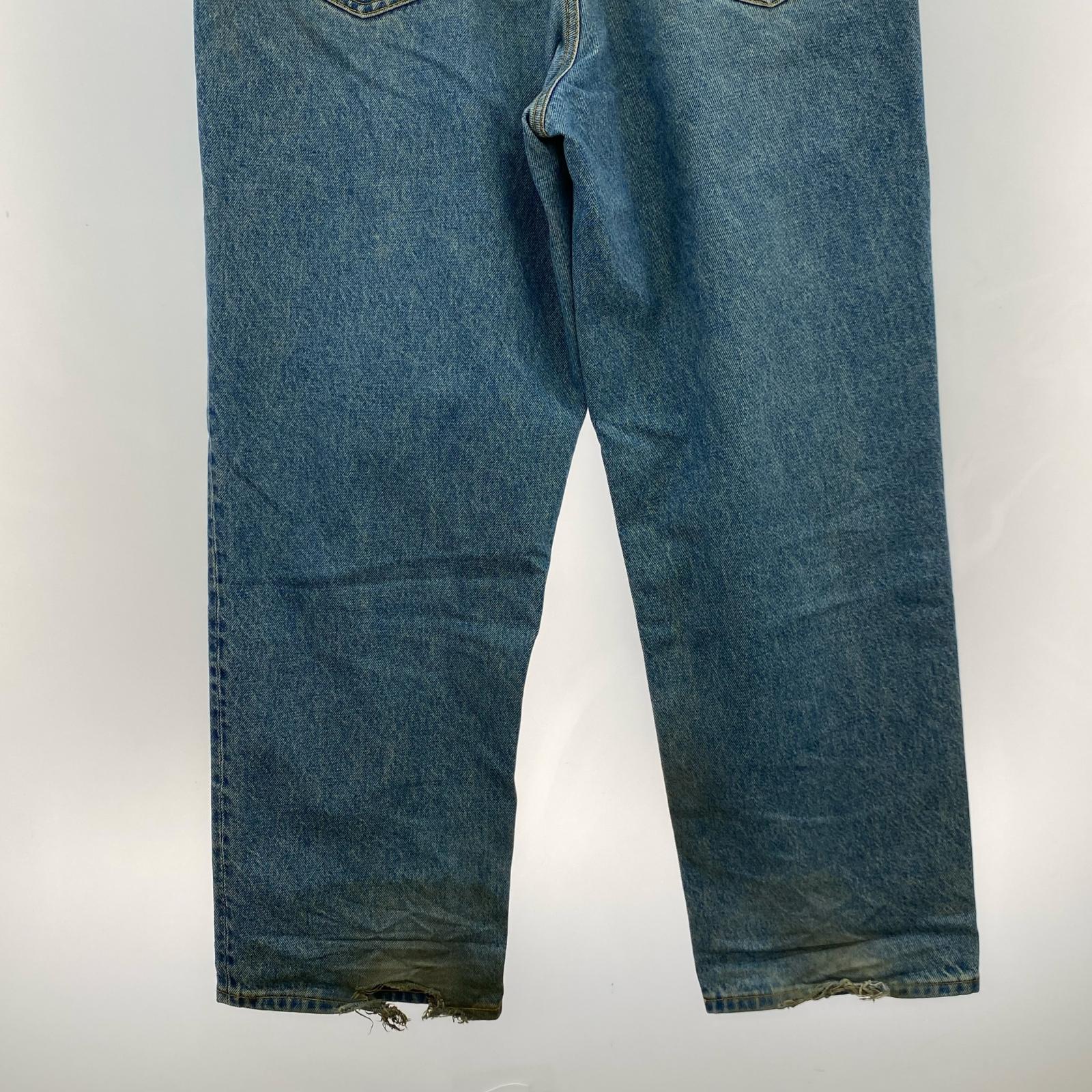デニムパンツ baggy Jean 32 32 ブルー