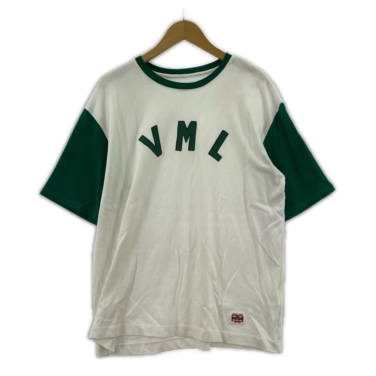 半袖Ｔシャツ athletic wear MASON 緑白 フリー