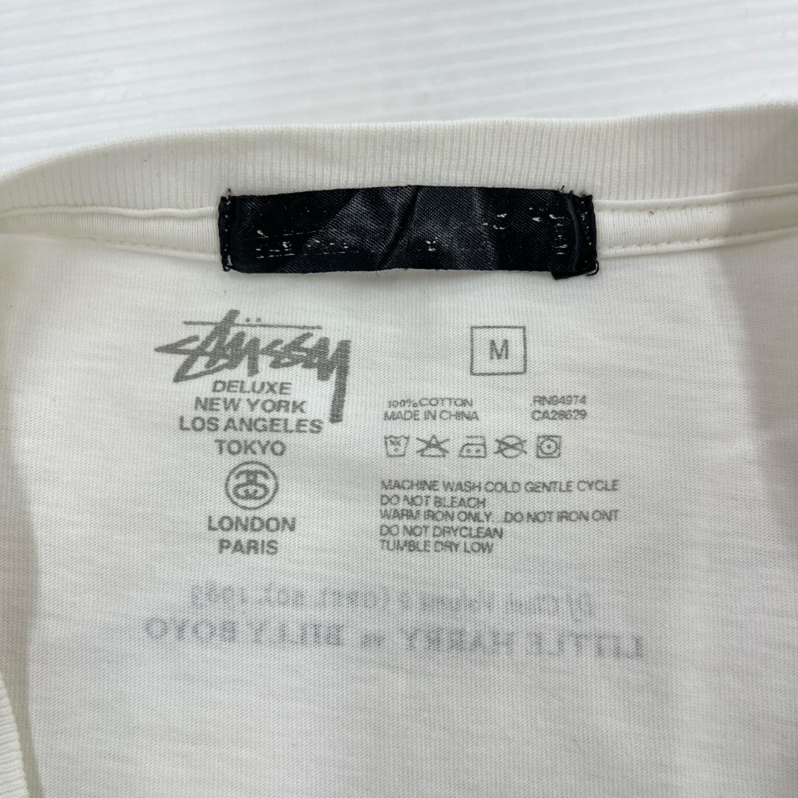 半袖Ｔシャツ STUSSY 半袖Tシャツ・カットソー M ホワイト