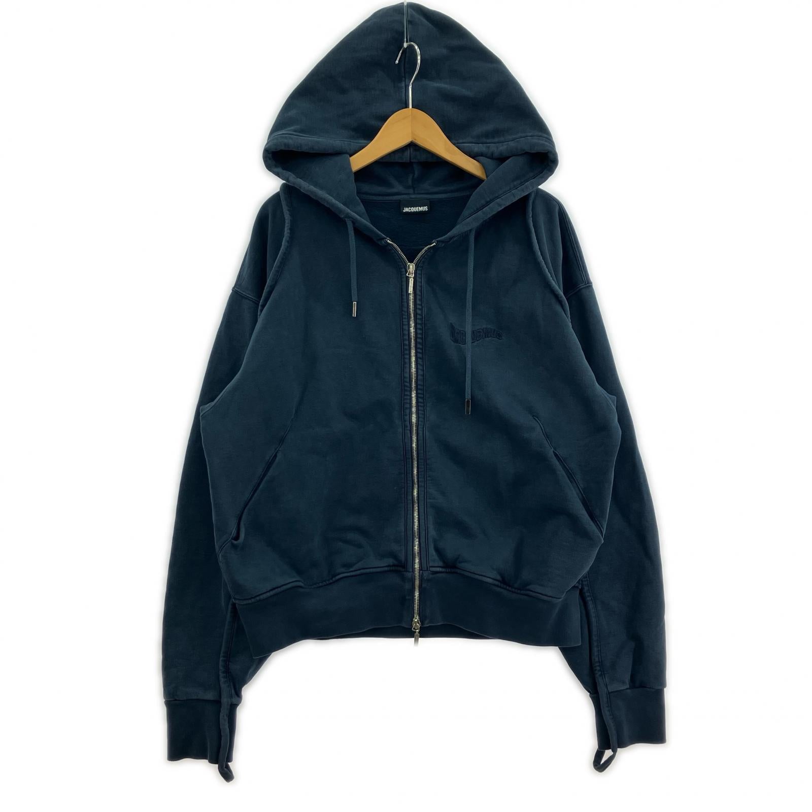 パーカー JACQUEMUS 24SS LE SWEATER CAMARGUE (M) M ブルー