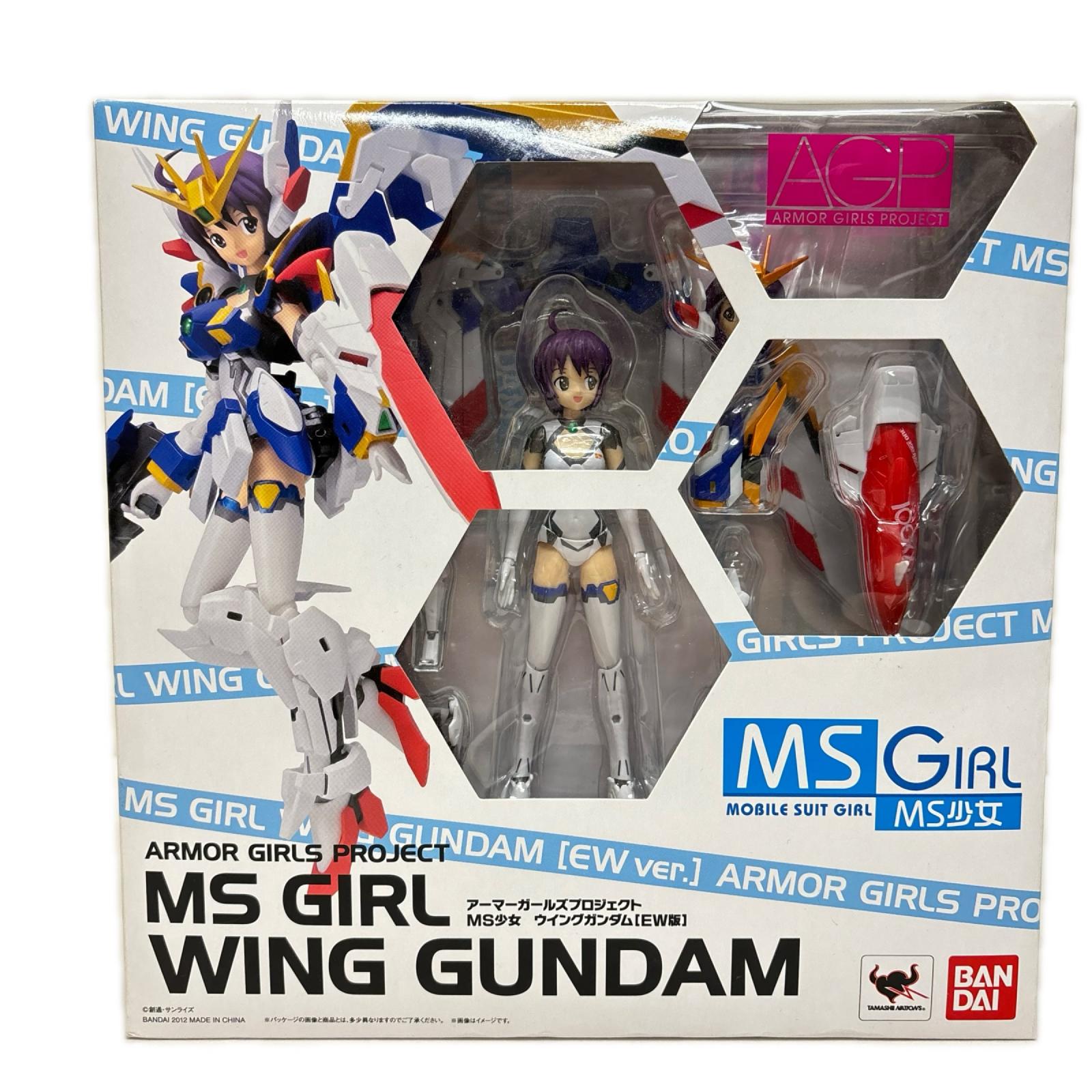 AGP MS少女ウィングガンダム（EW版） アーマーガールズプロジェクト　MS少女　ウイングガンダム［EW版］ バンダイ フィギュア/グッズ