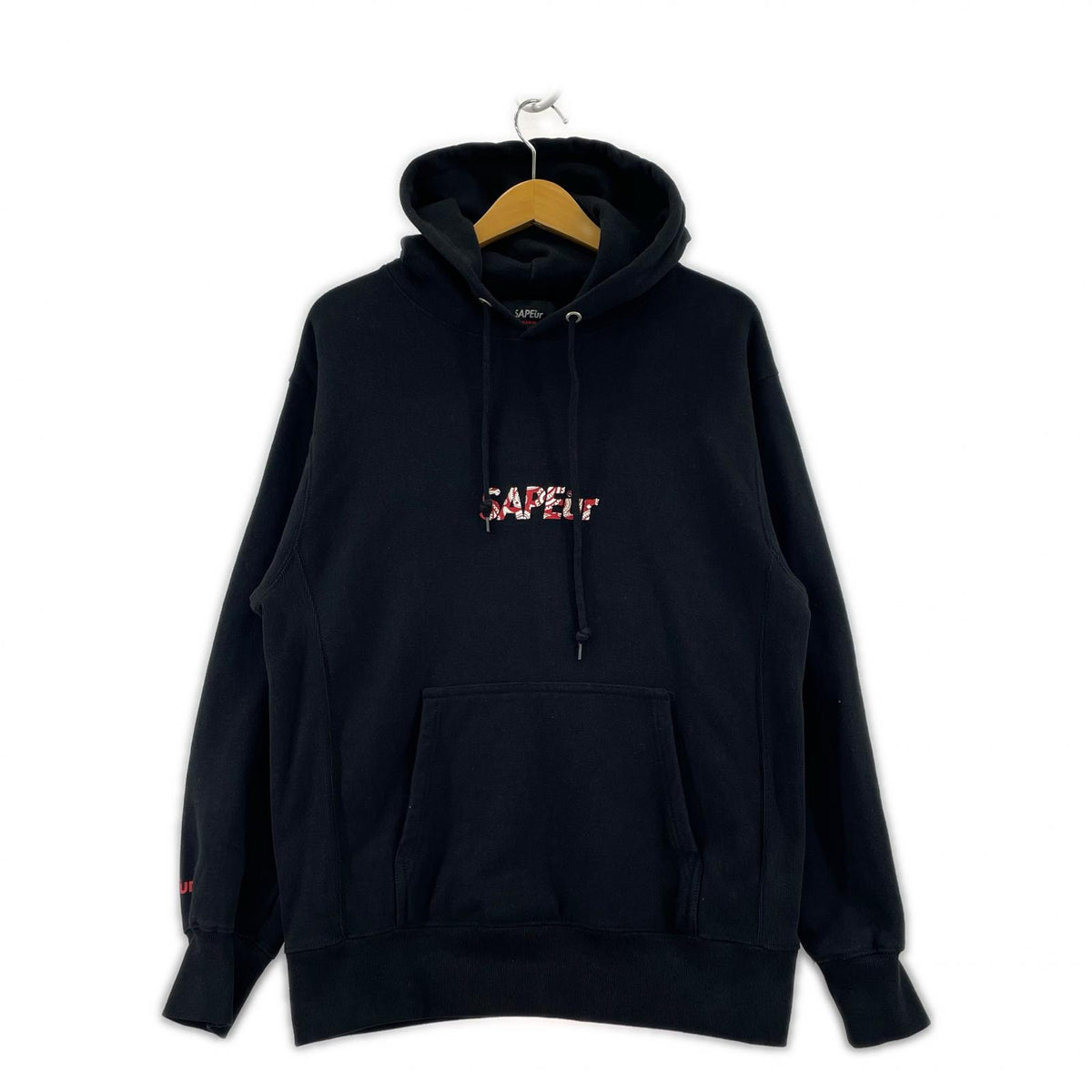 パーカー BANDANA ROD MAN HEAD HOODIE BLACK M ブラック