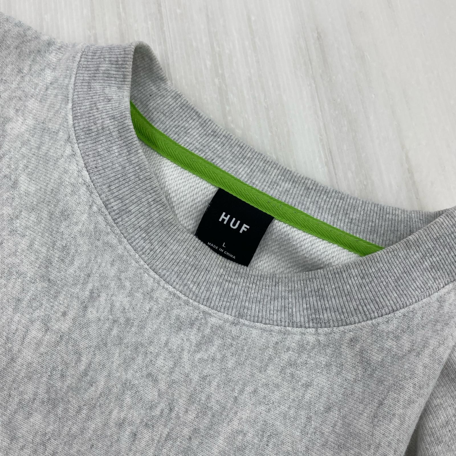 スウェット HUF REVERSE TYPE スウェット L L