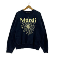 スウェット Mardi Mercredi スウェット ネイビー