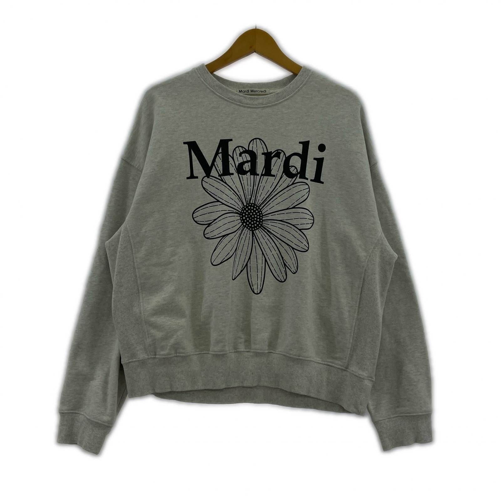 スウェット Mardi Mercredi スウェット グレー
