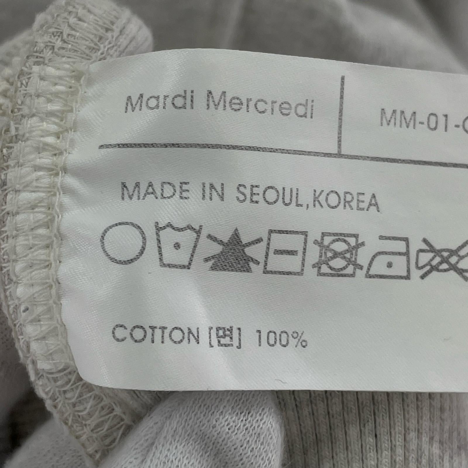 スウェット Mardi Mercredi スウェット グレー
