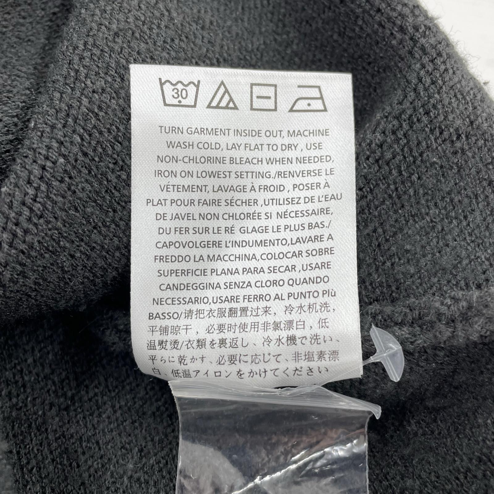 ニット ESSENTIALS FEAR OF GOD 1977 Knit Polo グレー (XL) ブラック