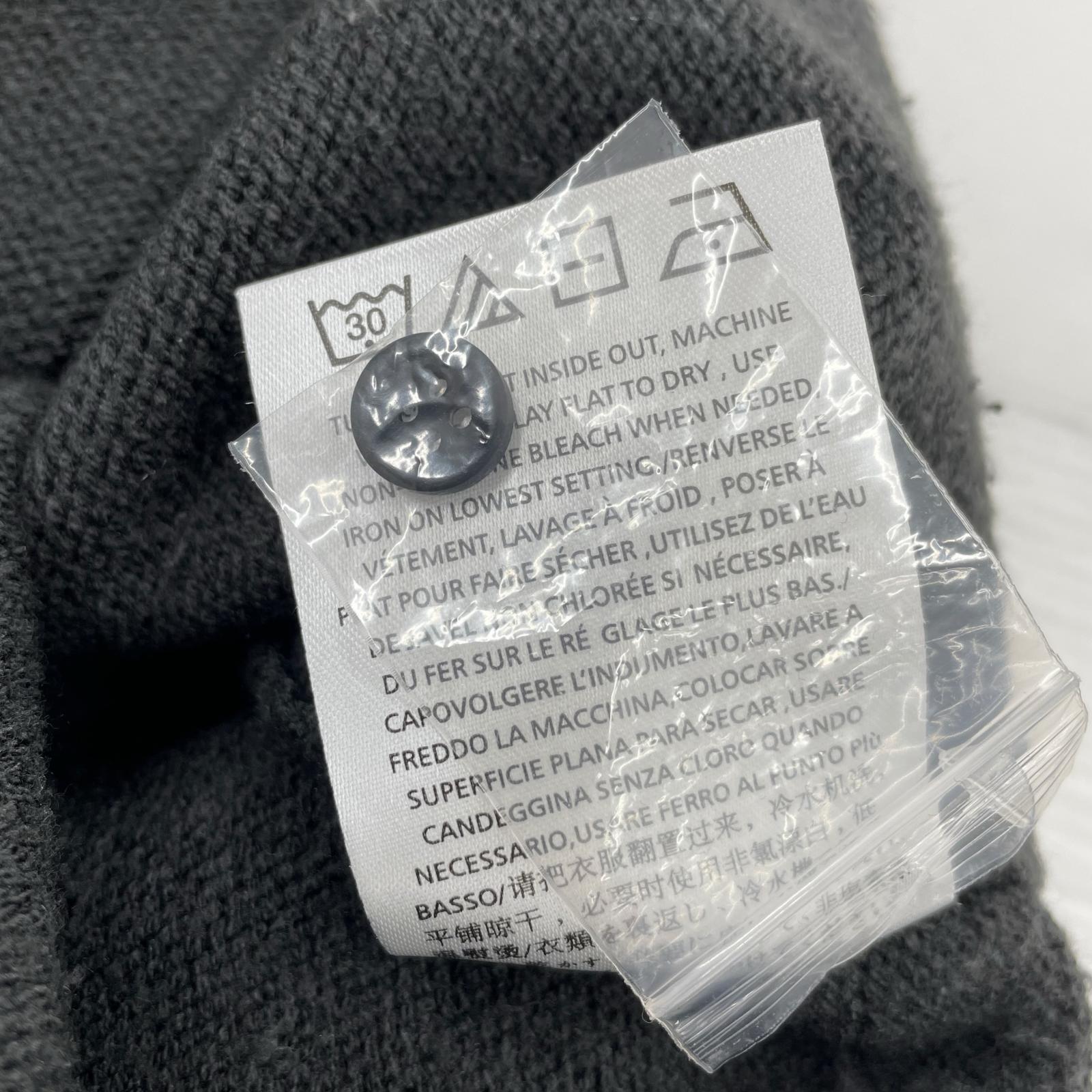 ニット ESSENTIALS FEAR OF GOD 1977 Knit Polo グレー (XL) ブラック