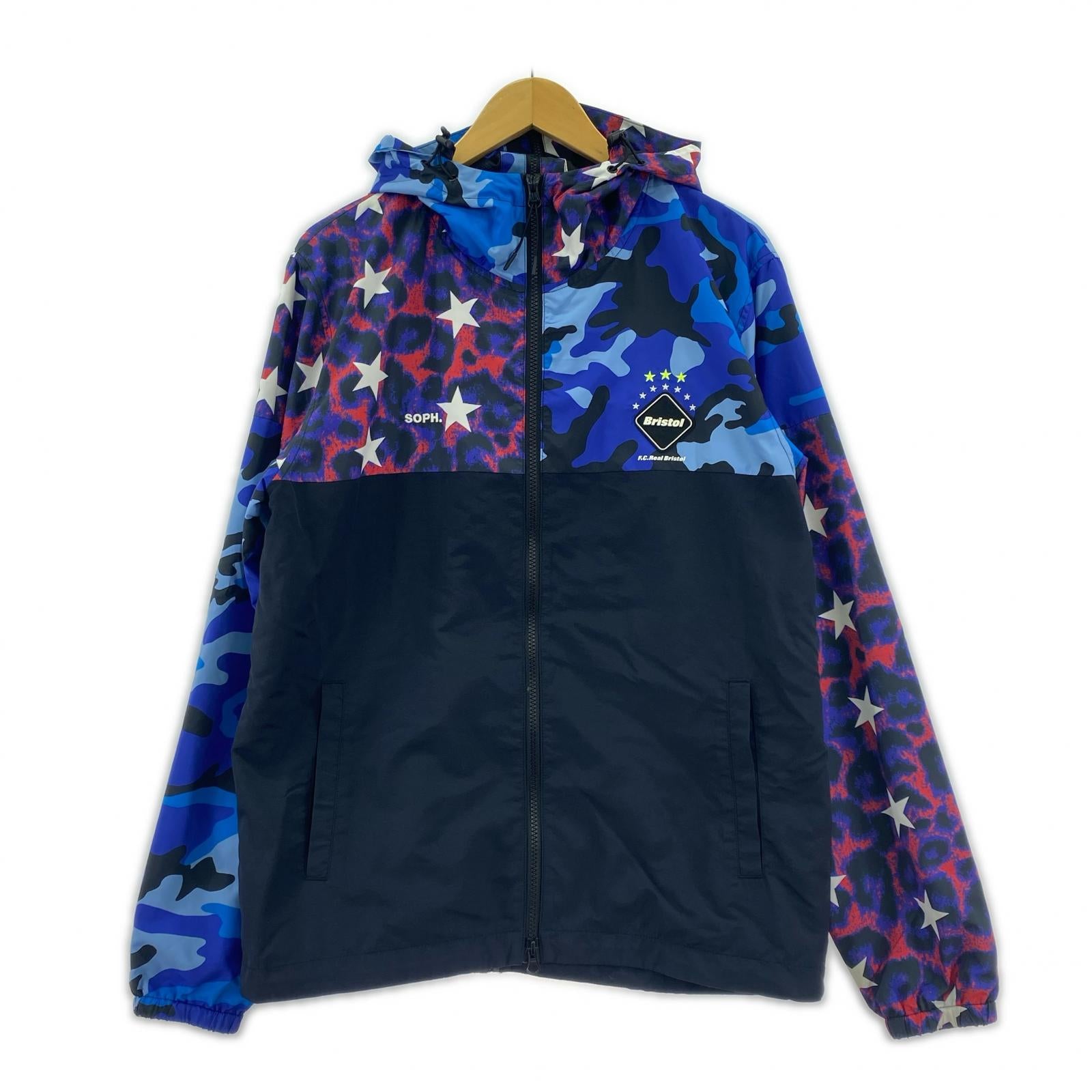 ジャケット カモ フード ジャケット L L