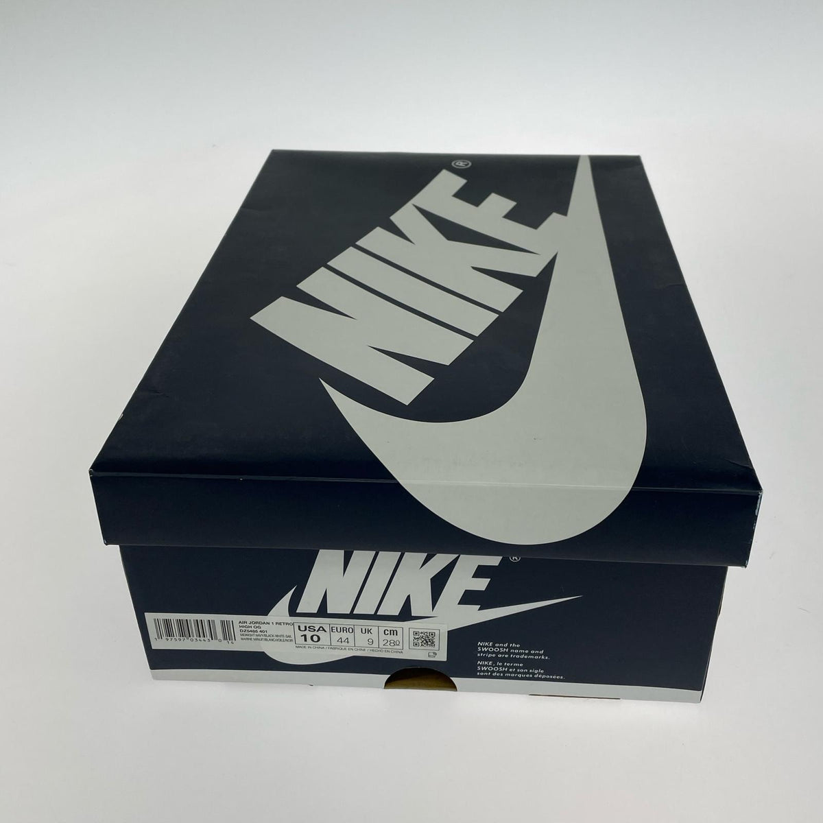 スニーカー Air Jordan 1 High OG Midnight Navy 28cm
