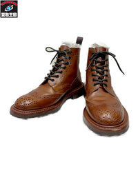 ブーツ Tricker's MOLTON カントリーブーツ 6 1/2 キャメル