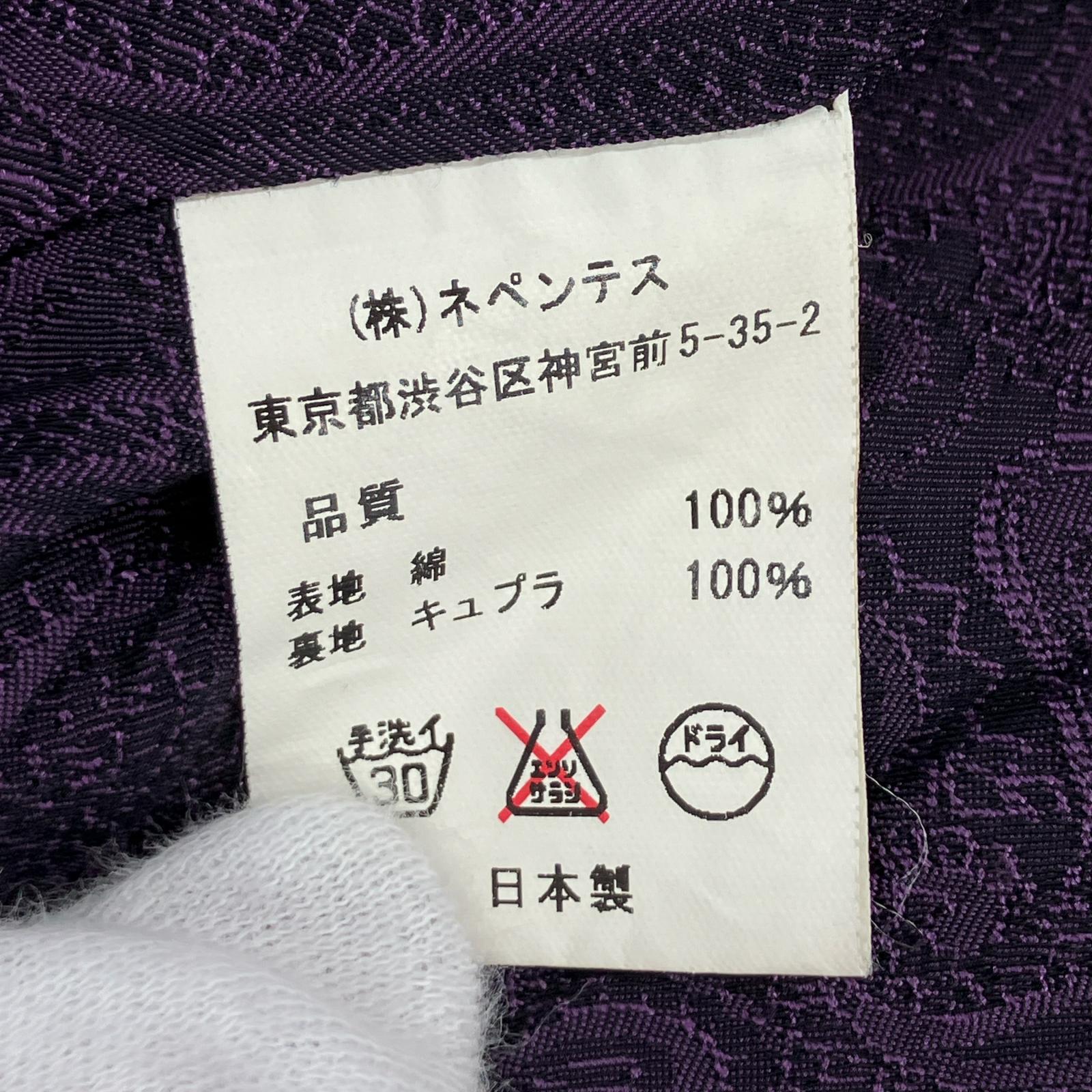 ジャケット × NOMA t.d. ベロア総柄ジャケット カーキ (S) S