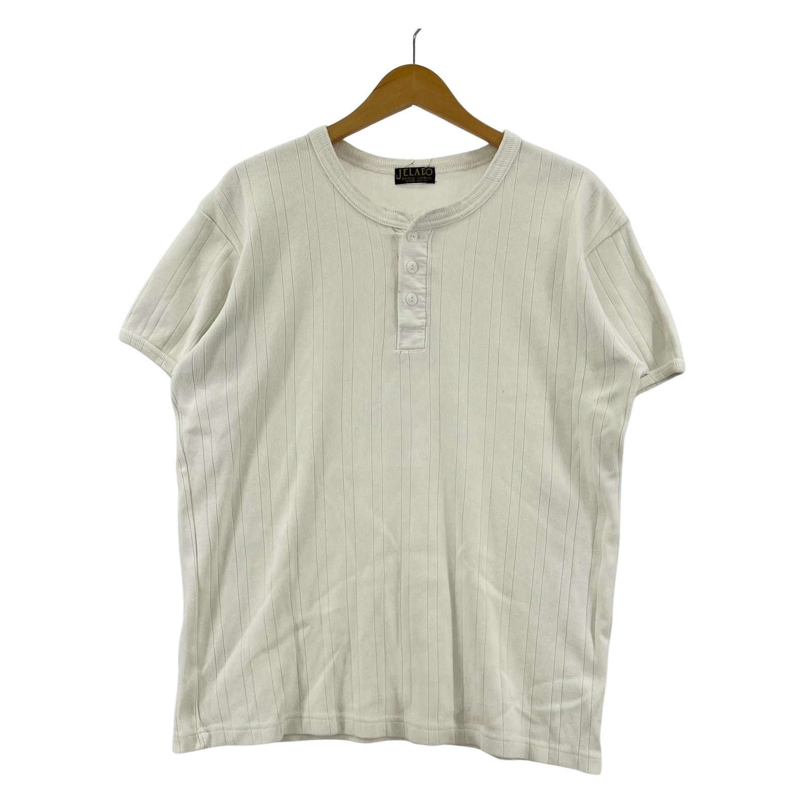 半袖Ｔシャツ ヘンリーネック 白 (42) 42 ホワイト
