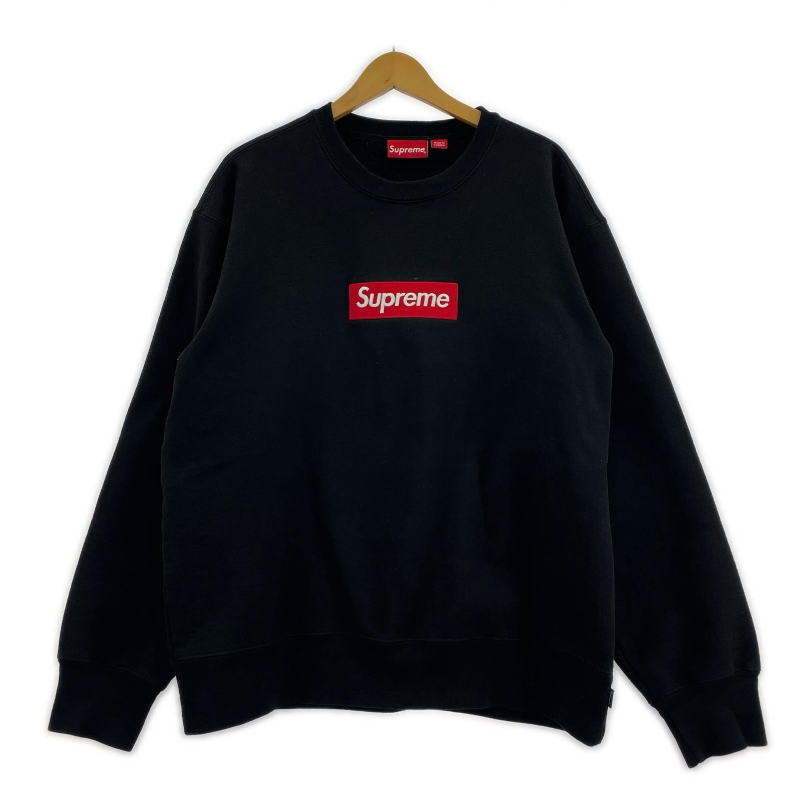 スウェット 22AW Box Logo Crewneck Black M M ブラック