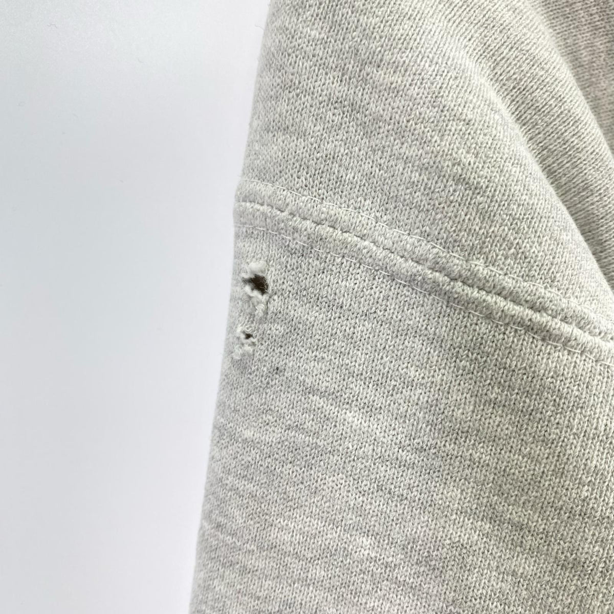 スウェット Champion 90s USA製 目あり ﾘﾊﾞｰｽｳｨｰﾌﾞｽｳｪｯﾄ ｸﾞﾚｰ (L) L グレー